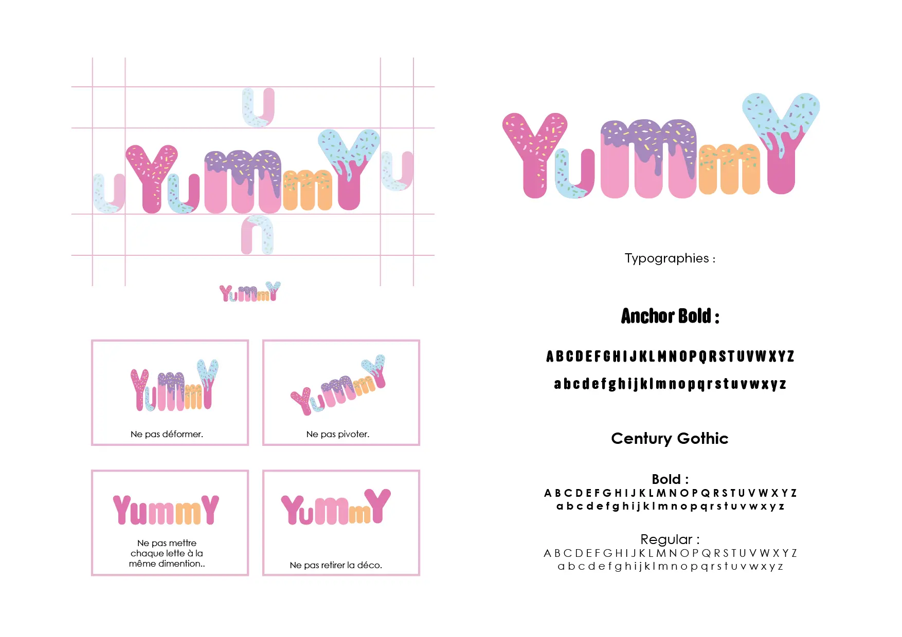 identité visuelle Yummy